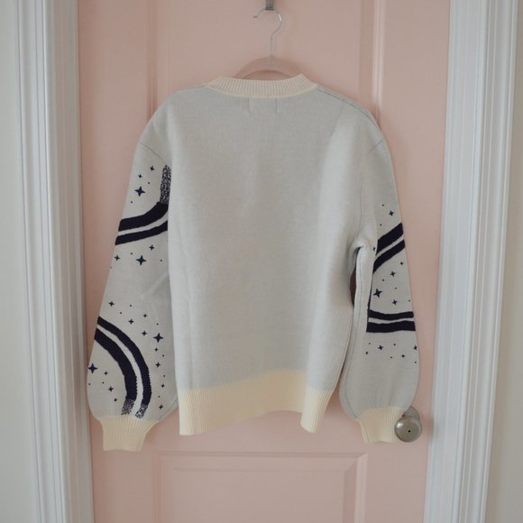 NWT! Carmico Stargazer Sweater in SuperNova Cream - Picture 9 of 10